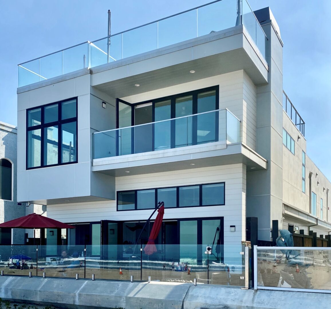 Modern Oceanfront Imperial Beach Duplex
